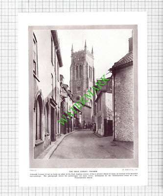 Sunk Garden The Pleasaunce Overstrand Norfolk / Cromer - 1920s Cutting / Print