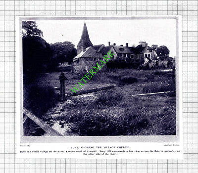 Bury Church - 1920's SMALL Cutting