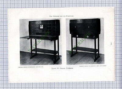 8974) The Maltings Cambridge Dunbar Smith / Ernest Gimson   - c.1906 Cutting