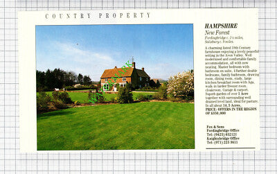 Fordingbridge Hampshire New Forest / Croydon Whitgift Foundation - 1991 Cutting