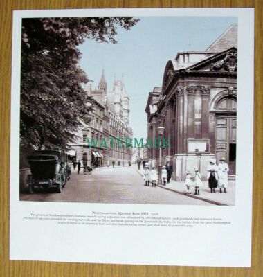(X85) George Row Northamptonshire - Book Print
