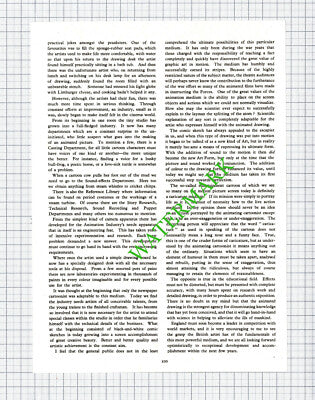 David Hand Film Animator  - c.1950s Article