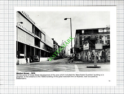 Manchester Market Street - 1970s Cutting