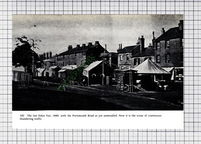 C6239) Esher Fair Surrey / Croydon Road Warlingham  - Cutting