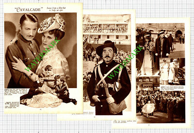 Cavalcade Film Diana Wynyard Clive Brook Herbert Mundin - 1930s Article
