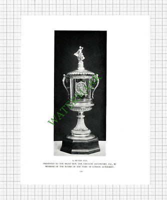 Viscount Devonport Cup Port Of London / Cowdray Memorial Windsor - c.1931 Print