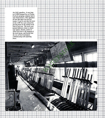 9443) LMS Railway Signalbox Preston - Cutting