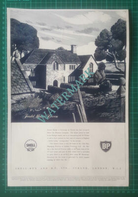 X662) Fardel Manor Ivybridge Devon John Ray Sulfuro Fertilizers BP Advert 1952