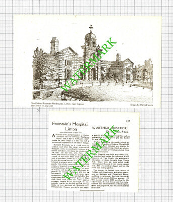 Fountain's Hospital Linton Yorkshire Richard Fountain - 1941 2-Part Cutting