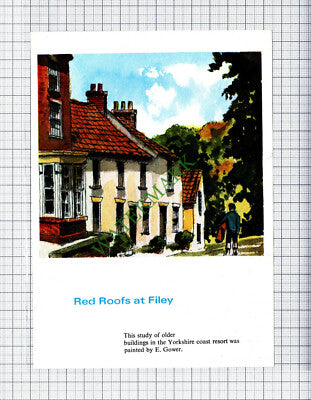 Filey North Yorkshire - 1968 Cutting