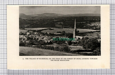 C5372) Ruardean Village - 1938 Cutting