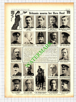 Morgan-Grenville Hardinge Penshurst Montague Cholmeley WW1 -1915 Cutting