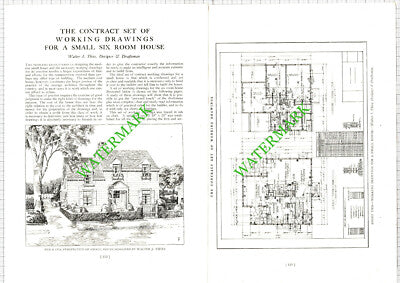 Walter J Thies Draftsman - 1926 Article
