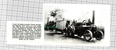 C3292) Messrs Blythe Engineers Of Ingatestone Fowler Ploughing Engines - 1973