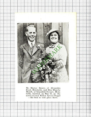 George Walker Riley Ilkley / Hector Dainty Horsforth Morell - 1937 Cutting