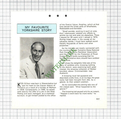 Ken Willson Chartered Surveyor Keighley Yorkshire - 1977 Cutting