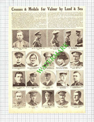 George McKean Canadian Infantry Philip Davey AIF Clifford Sadleir - 1918 Cutting