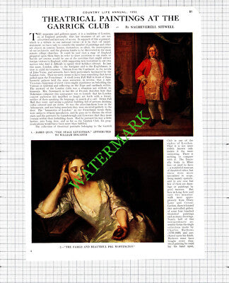 The Garrick Club London - 1950 Article