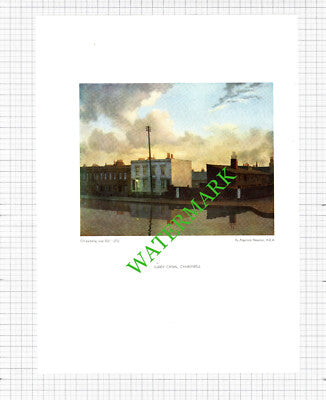 Algernon Newton Artist - 1936 Article