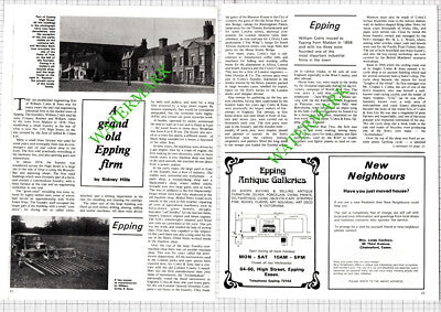 William Cottis & Sons Epping Essex - 1979 Article