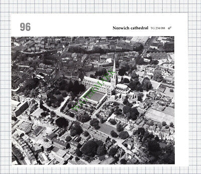 9918) Norwich Castle And Cathedral - 1980s Cutting / Print