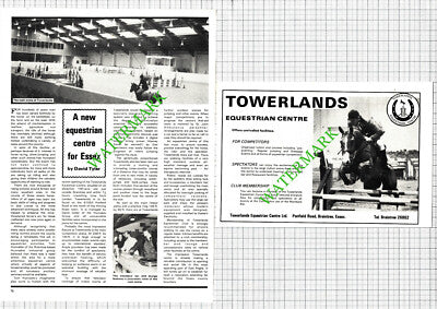 Towerlands Equestrian Centre Braintree Essex - 1979 2-Part Cutting