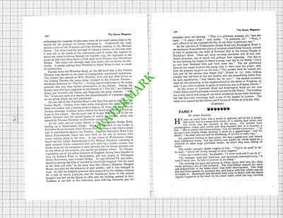 The Parish Of Lambeth London -  1900 Article (3 Parts)