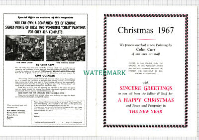 X1187) The Waiting Chair Colin Carr Advert - 1967 Magazine Spread