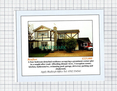 C5941) Benfleet Essex House Sale Advert - 1994 Small Cutting