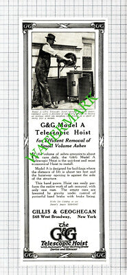 Gillis & Geoghegan New York Advert - 1925 Cutting