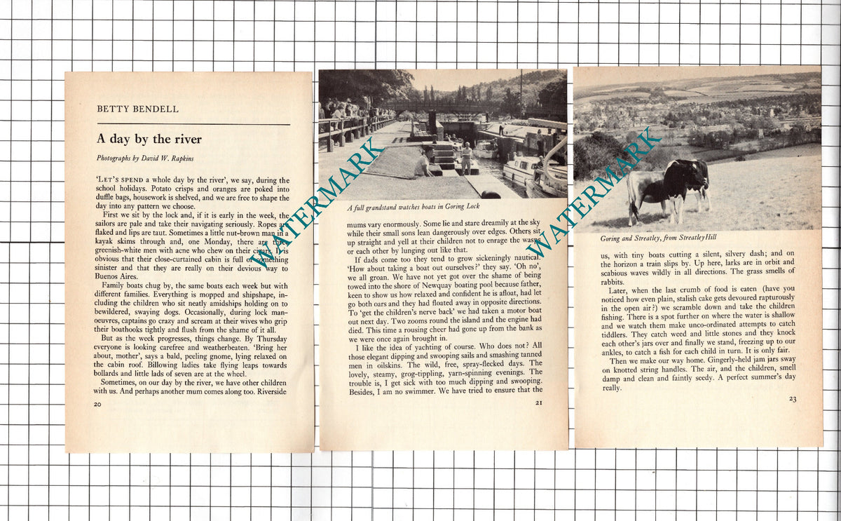 Betty Bendell - 1973 Small Article
