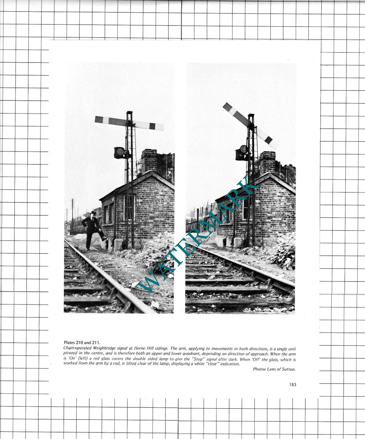 Herne Hill Sidings Weighbridge     - 1970s Clipping / Print