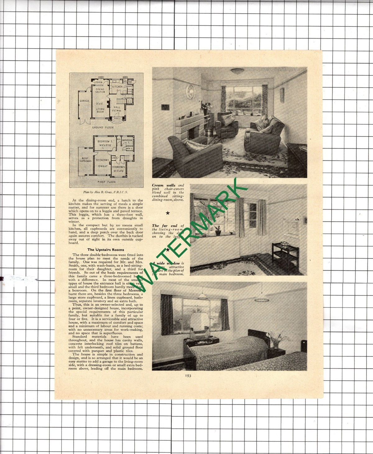 Merrowhurst Merrow Hurst Mr & Mrs E W Smith - 1955 Article