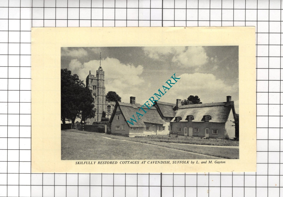 Cavendish Suffolk - 1968 Clipping