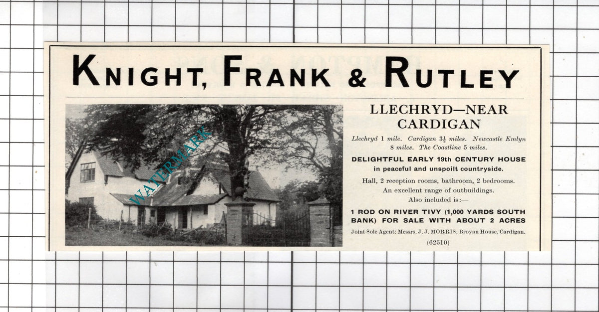 Llechryd Wales   - 1967 Small House  Advert