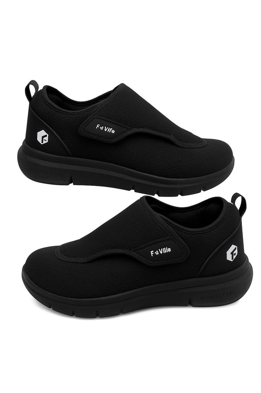 FitVille EasyTop Wings  Trainers UK 8.5 Mens Diabetic Slippers Wide Fit  -  VGC
