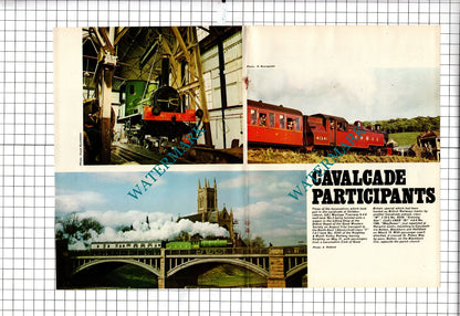 Shildon Durham Railway Cavalcade  - 1975 Article