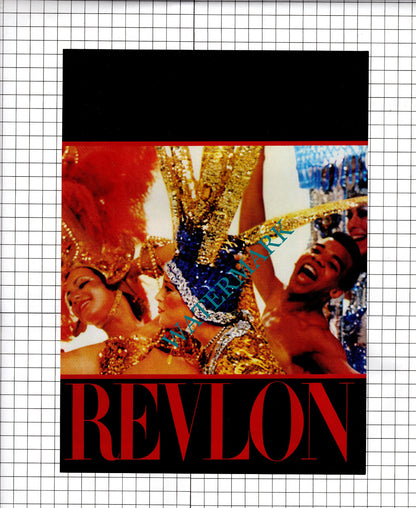 Rio Collection Revlon Two-Part VINTAGE ADVERT   - 1980