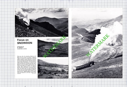 Snowdon Railway - 1966 Article