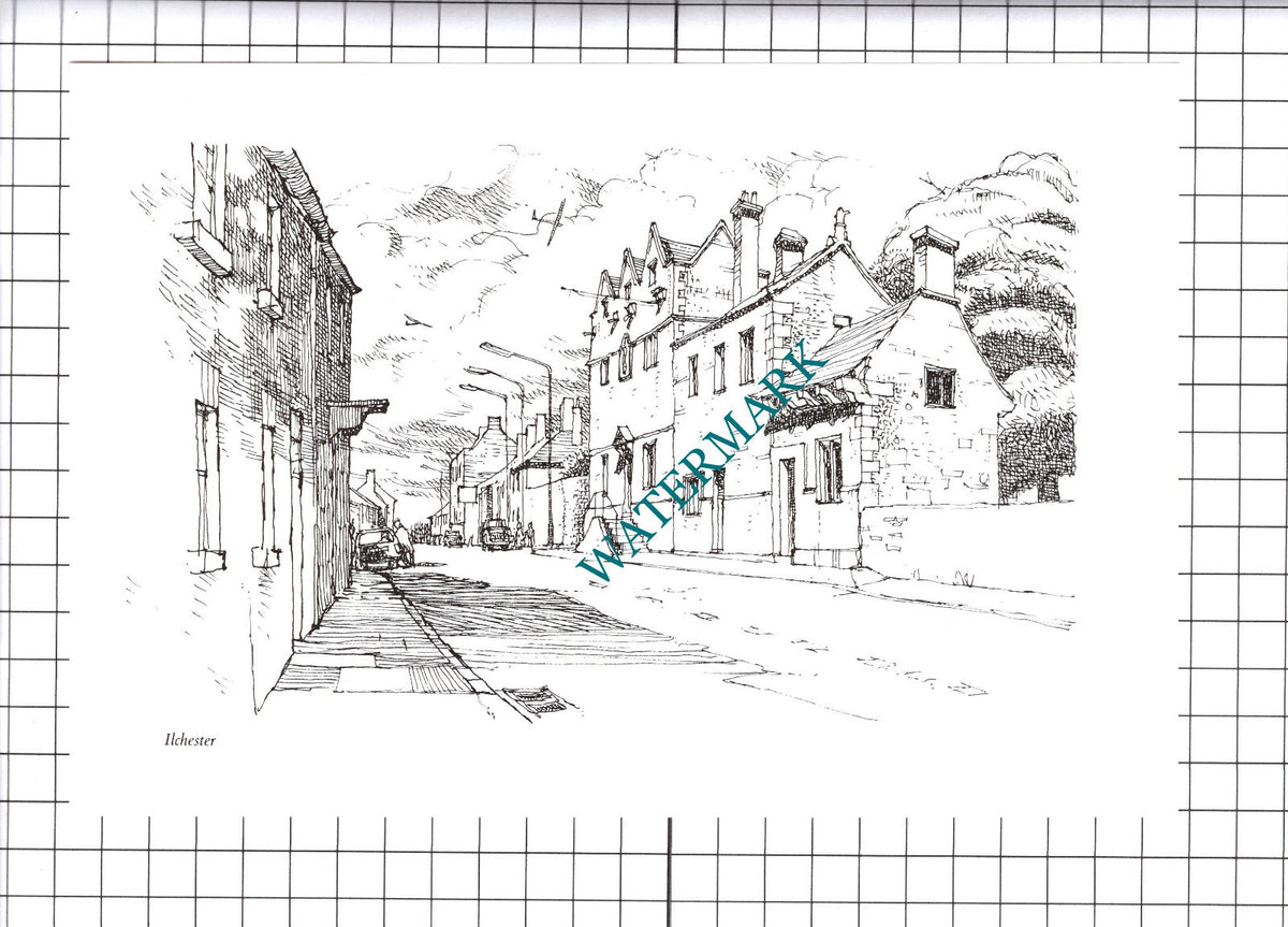Ilchester Somerset   - 1980's Cutting / Print