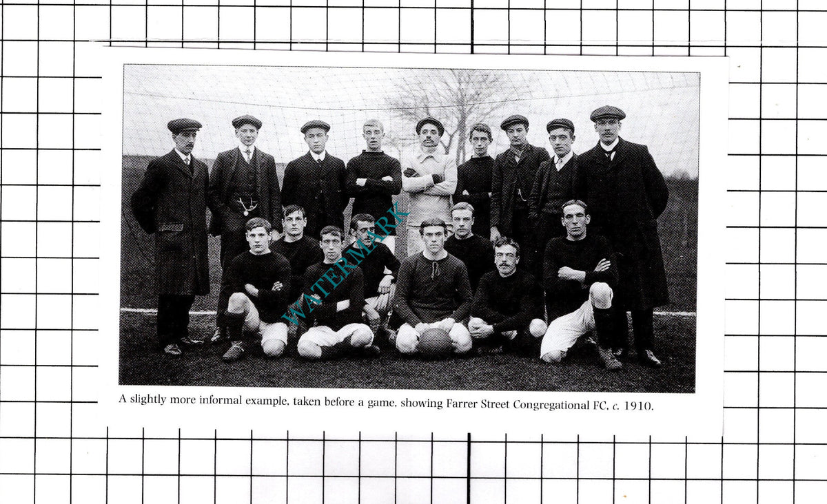 Barnesley Yorkshire Farrer Street Football Darfield Athletic - Clipping / Print