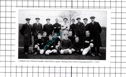 Barnesley Yorkshire Farrer Street Football Darfield Athletic - Clipping / Print