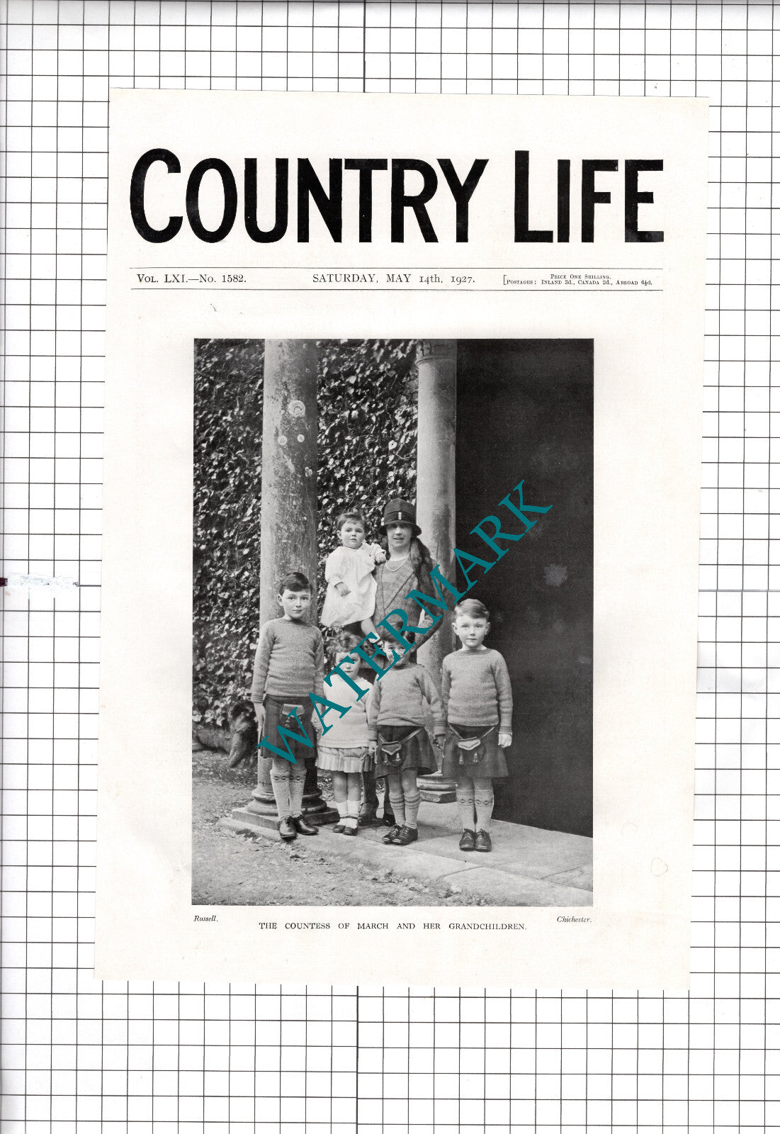 Countess of March Molecomb Lady Amy Coates Lady Doris Vyner - 1927 News Page