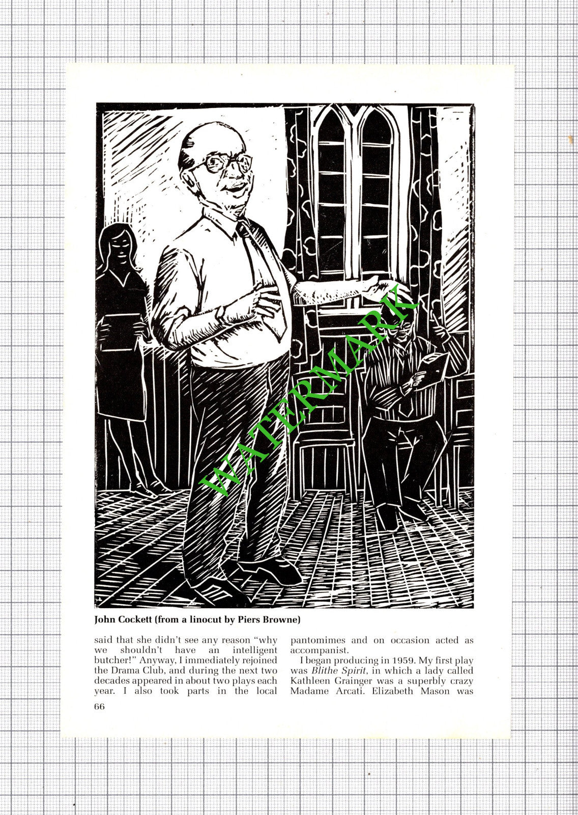 John Cockett Hawes North Yorkshire - 1992 Article