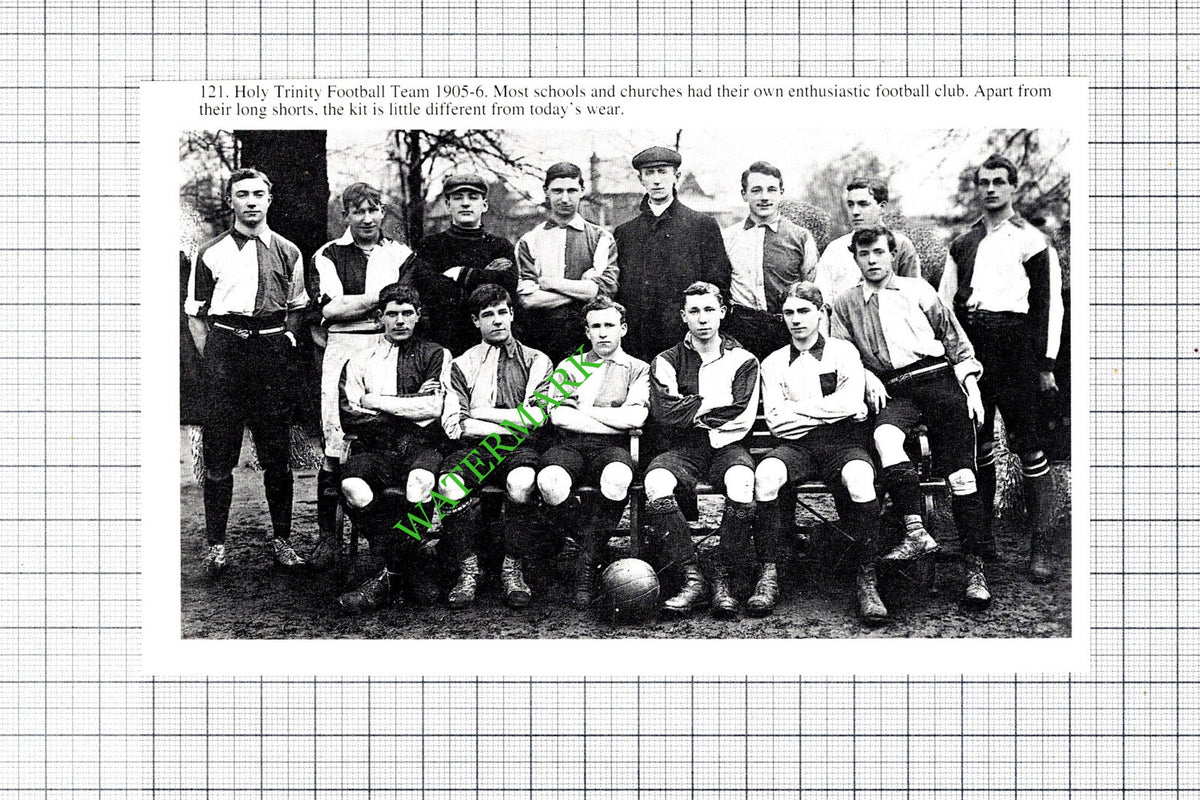 Holy Trinity Football Team Beckenham   - Cutting