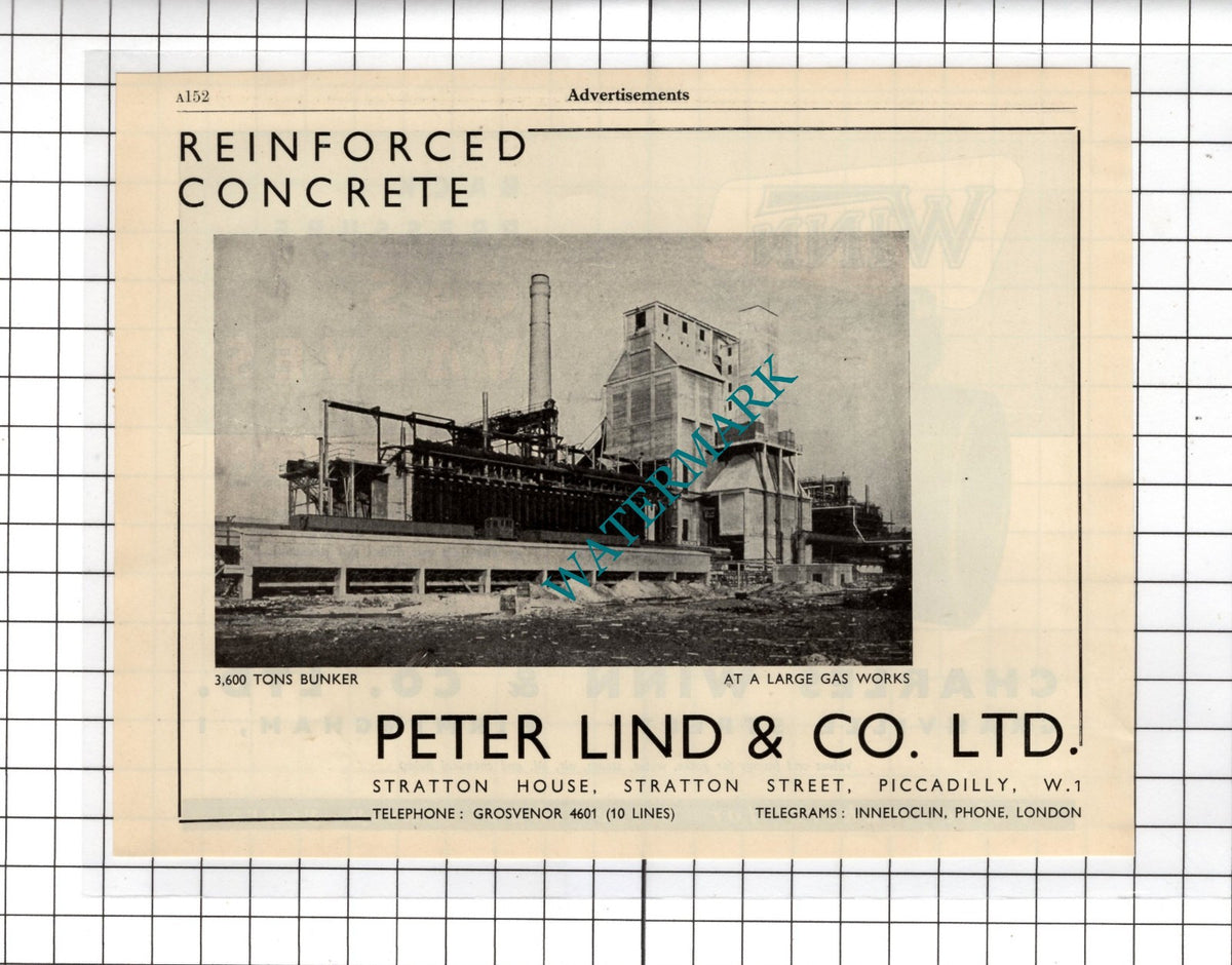 Peter Lind & Co Ltd London / Charles Winn & Co Ltd Birmingham -  1951 Advert