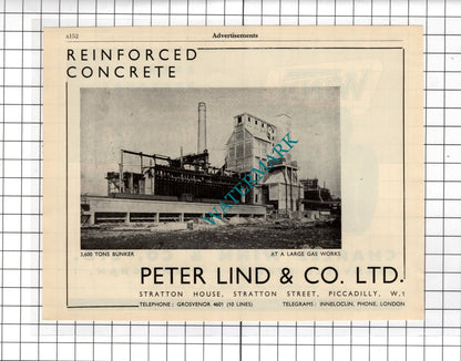 Peter Lind & Co Ltd London / Charles Winn & Co Ltd Birmingham -  1951 Advert
