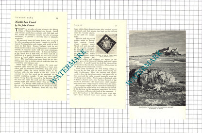 Sir John Craster Tower Northumberland - 1969 Article