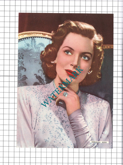 Margaret Leighton / Deborah Kerr Actress - 1949 Clipping / Print