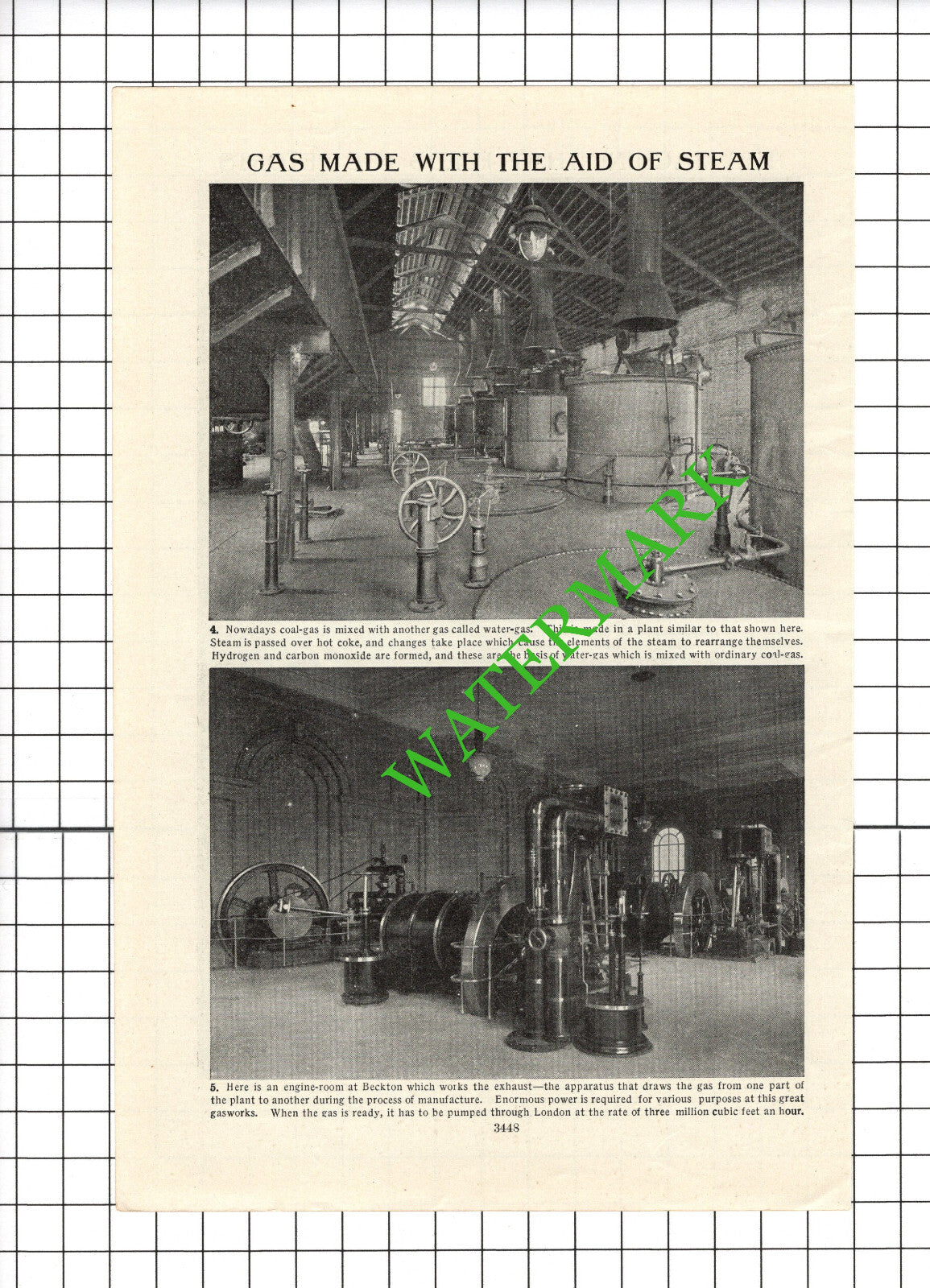 The Story of Gas  - c.1940s Article